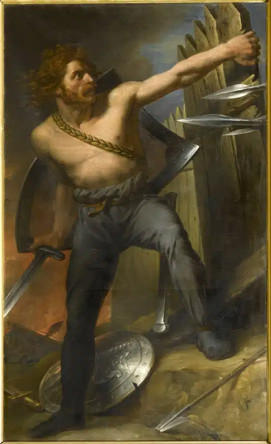François Pascal Simon Gérard, le courage guerrier ou le courage Gaulois | RMN-Grand Palais (Château de Versailles) / Gérard Blot