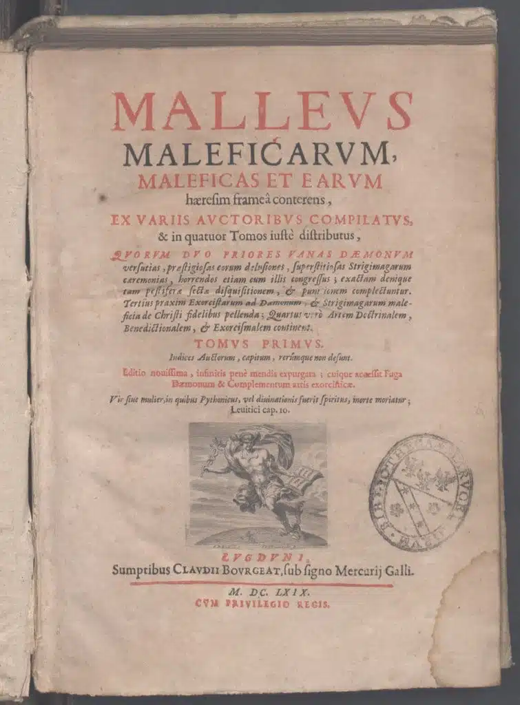 Malleus Maleficarum, édition de 1669, découvrir une version en ligne - Sprenger, Jakob | Domaine public