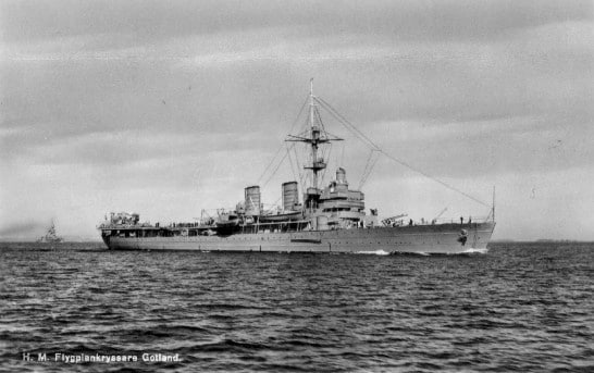 Le HSwMS Gotland.