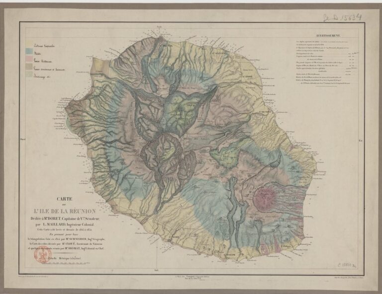Les premiers habitants de l'île de la Réunion - Collection numérique : Fonds régional : Réunion, BnF