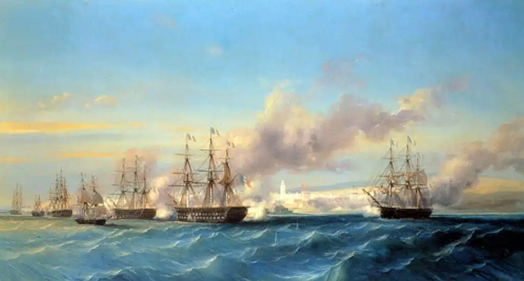 Bombardement de Mogador, 15 août 1844 - Serkis Diranian | Domaine public