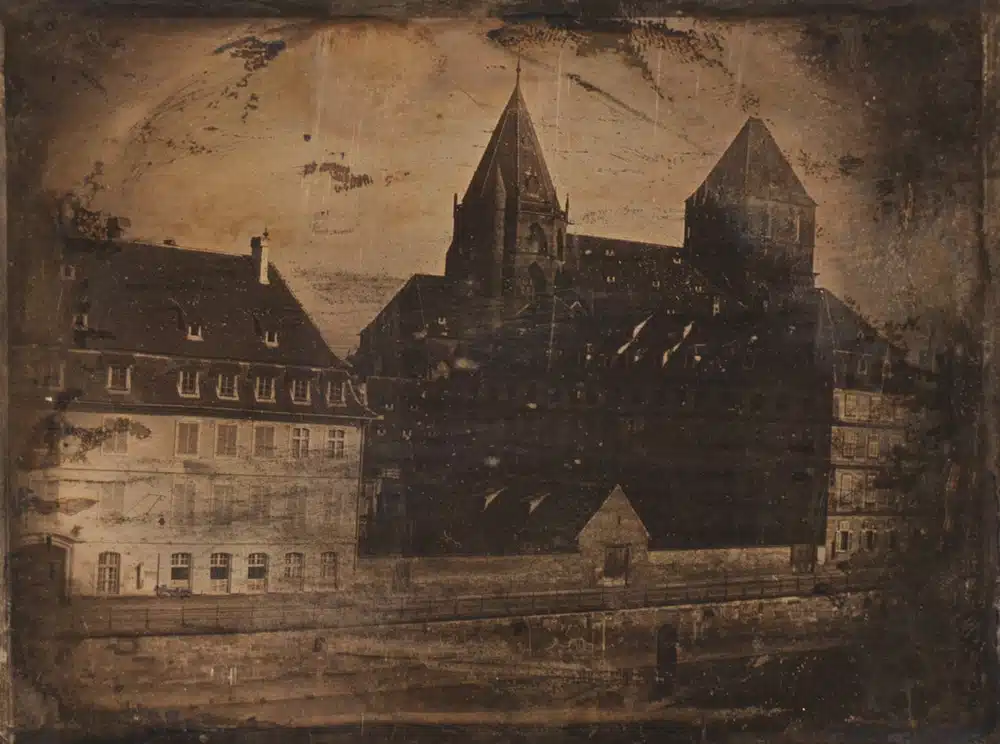 L'église Saint-Thomas de Strasbourg en 1842 - Anonyme | Domaine public
