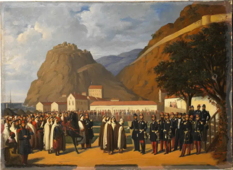 Reddition d'Abd el Kader le 24 décembre 1847 - Augustin Regis | Domaine public