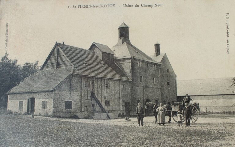 Le Crotoy, Saint-Firmin, Somme, France, usine de traitement de chicorées, ferme du Champ-neuf - Collection Cathelain-Marceille | Domaine public