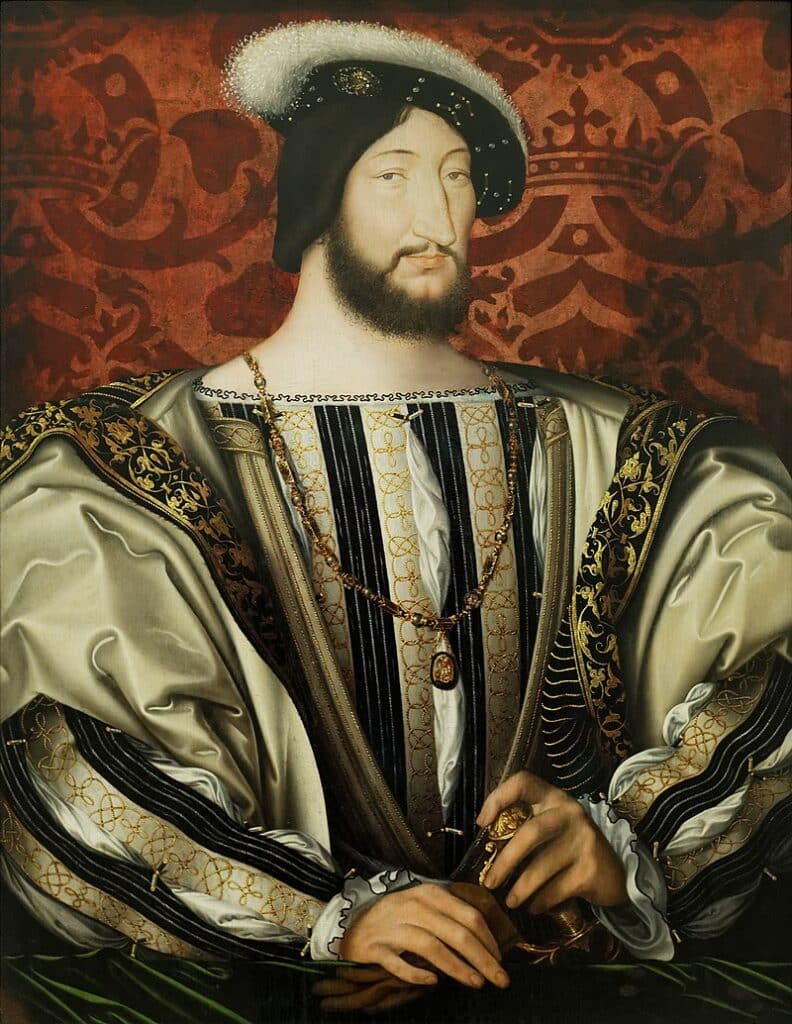 Portrait du roi François Ier vers 1530 - Jean Clouet | Domaine public