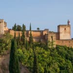 L'Alcazaba (la forteresse) de l'Alhambra de Grenade, Espagne - Jebulon | Domaine public