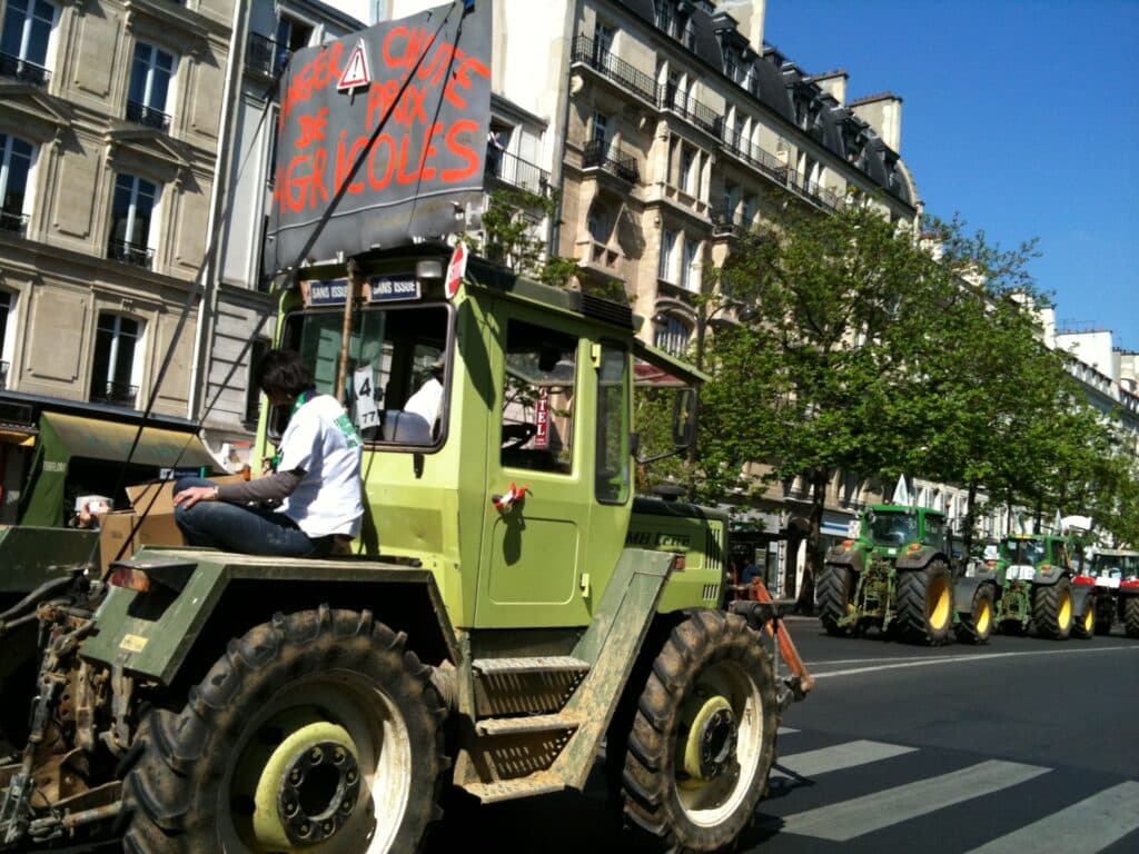 Manifestation d'agriculteurs dans Paris - Luc Legay | Creative Commons BY 2.0