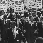 Manifestation de rue aux États-Unis en faveur de l'égalité des droits, 1963 - Rowland Scherman | Domaine public