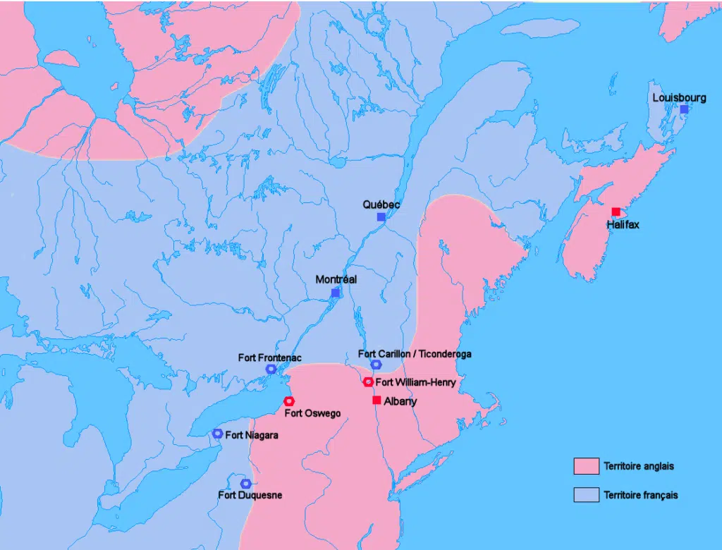Carte des positions françaises et britanniques à la veille de la guerre- Auteur inconnu | Domaine public