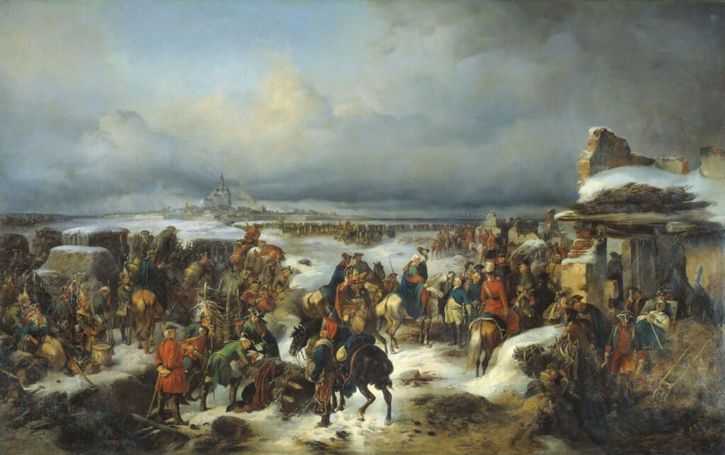 Chute de la ville prussienne de Kolberg en 1761 - Alexander Kotzebue | Domaine public