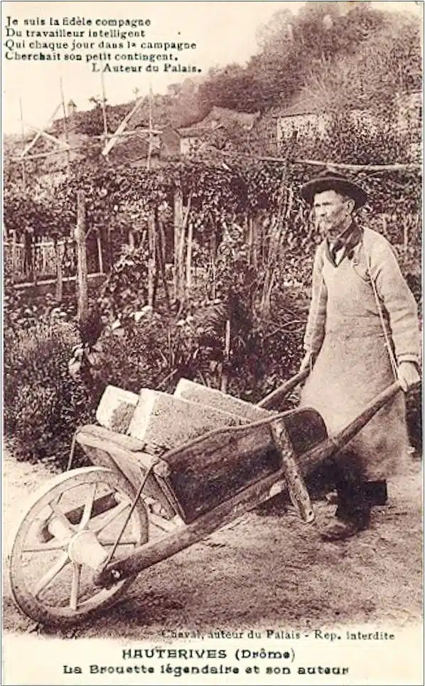 La brouette légendaire de Ferdinand Cheval auteur du Palais idéal | Domaine public