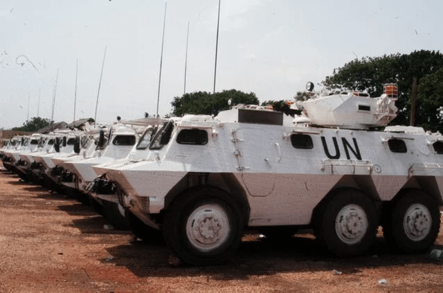 Blindés de l'armée ghanéenne réservés aux opérations de maintien de la paix - Gouvernement ghanéen | Domaine public