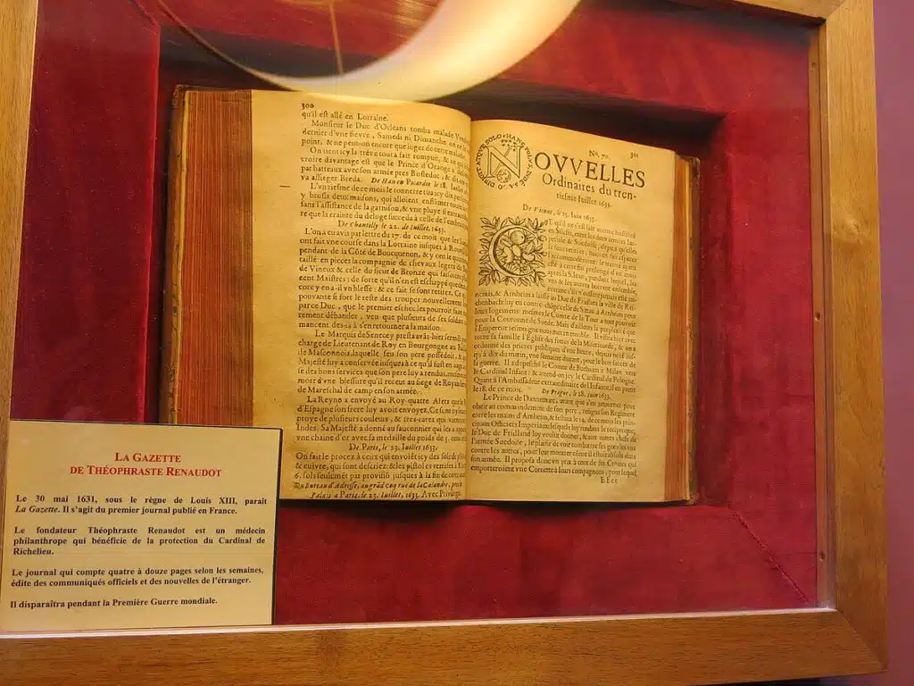 Les nouvelles ordinaires de Renaudot du trente juillet 1633 | Domaine public