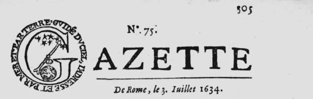 Style de la Gazette | gallica.bnf.fr