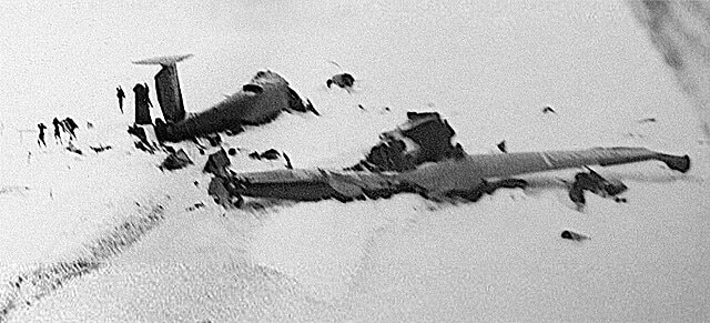 Crash de l'hydravion George I durant l'opération Highjump - US Navy | Public domain