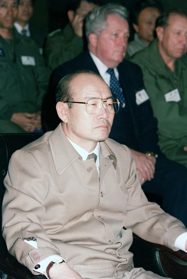 Le général Chun Dwoo-Hwan en 1985- AL Chang | Domaine public