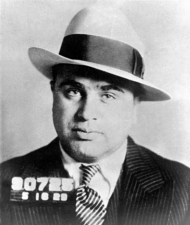 Al Capone arrêté par la Police de Philadelphie-en Mai 1929 - Pennsylvania Department of Corrections / FBI | Domaine public
