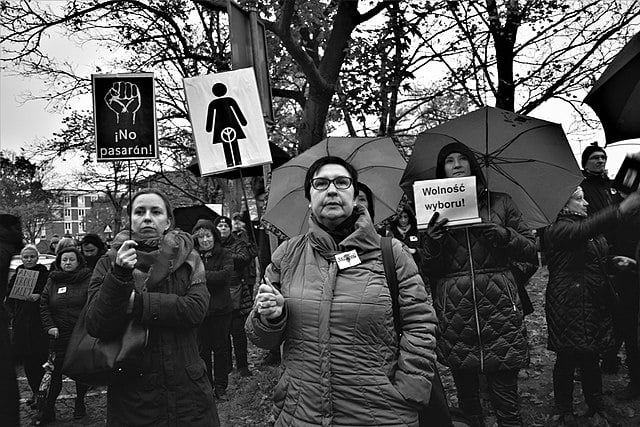 Grève des femmes en Pologne, 24/10/2016 | Creative Commons BY 4.0