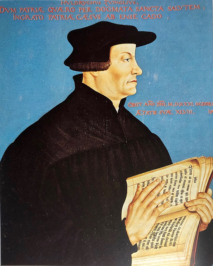 Portrait de Zwingli par Hans Asper vers 1550 | Domaine public