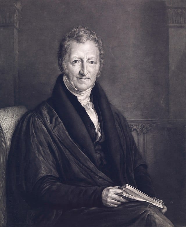 Thomas Malthus en 1934-John Linnell | Creative Commons Attribution 4.0