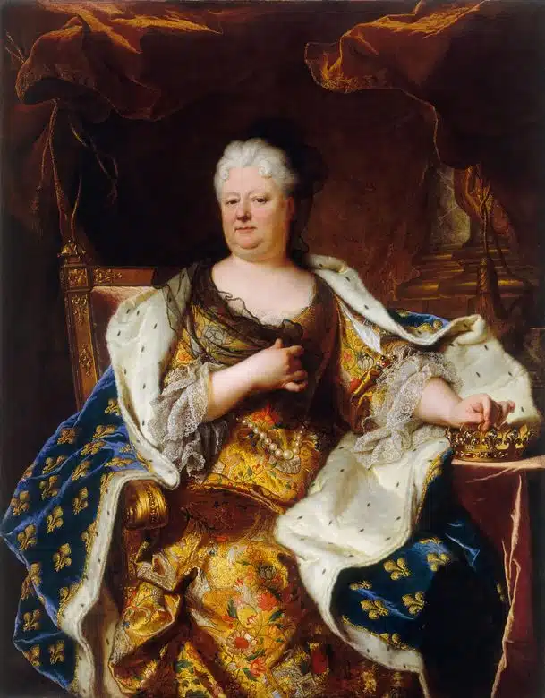 Portrait de Elizabeth Charlotte, Princesse Palatine par Hyacinthe Rigaud, 1713 | Domaine public