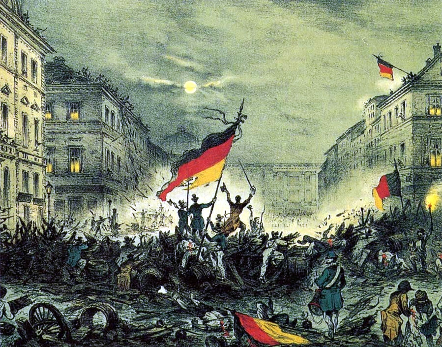 Révolution de Mars 1848 à Berlin - Auteur inconnu | Domaine public