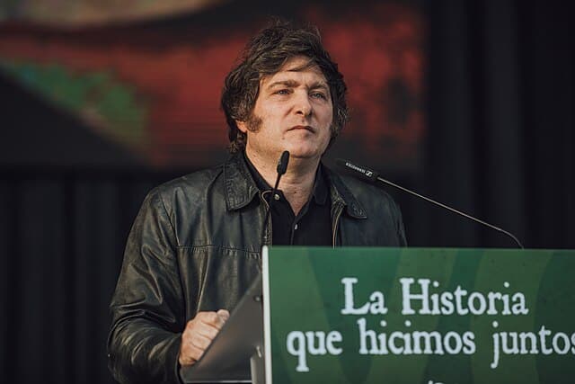 Discours du leader argentin du parti "La Liberté avance" à Madrid