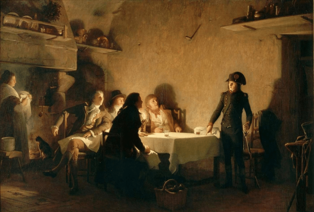 Le souper de Beaucaire - Jean-Jules-Antoine Lecomte du Nouÿ | Domaine public