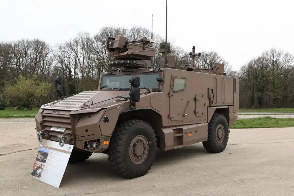 Un VBMR-L Serval, en mars 2022 - Domenjod [Pseudo Wikipédia] | Creative Commons BY-SA 4.0