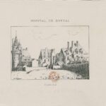 Château de Durtal lors de son utilisation comme hôpital - Archive départementale du Maine-et-Loire | Licence Ouverte Version 2.0
