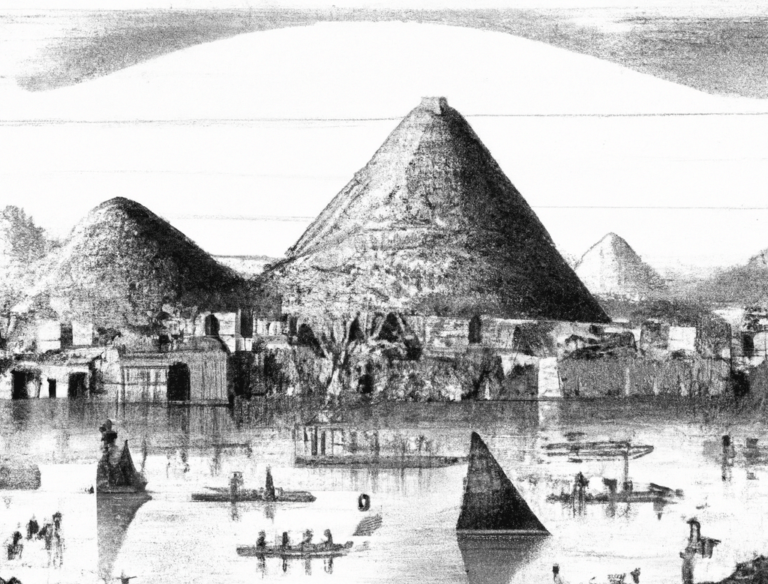 Illustration pour l'Égypte antique : 5 ouvrages à lire en licence - DALL-E