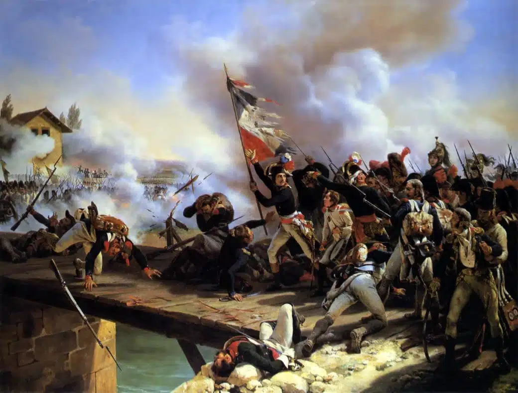 La Bataille du Pont d'Arcole - Horace Vernet I Domaine Public