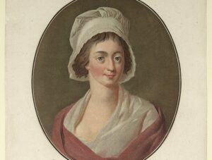Portrait de Marie- Anne Charlotte Corday, planche appartenant à la série Collection des Grands Hommes - Alix, Pierre Michel | Creative Commons 0 1.0 DEED