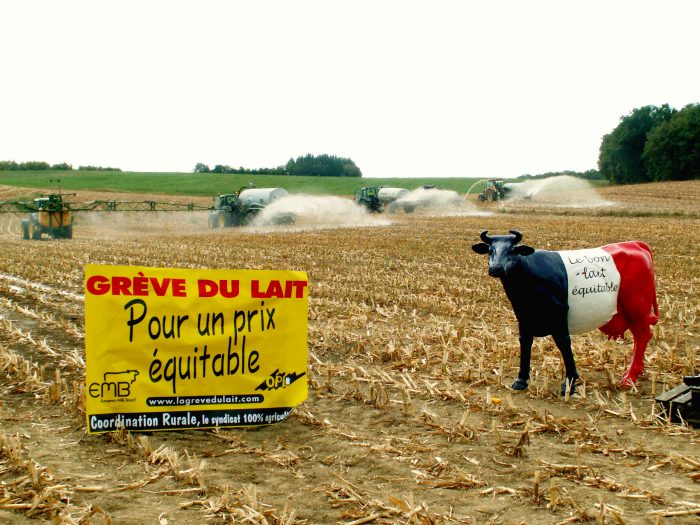 Grève du Lait 2009 - Coordination rurale
