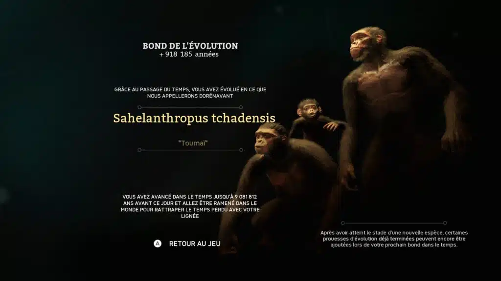 L'Homme de Toumaï dans Ancestor The Humankind Odyssey - Revue Histoire | Domaine public