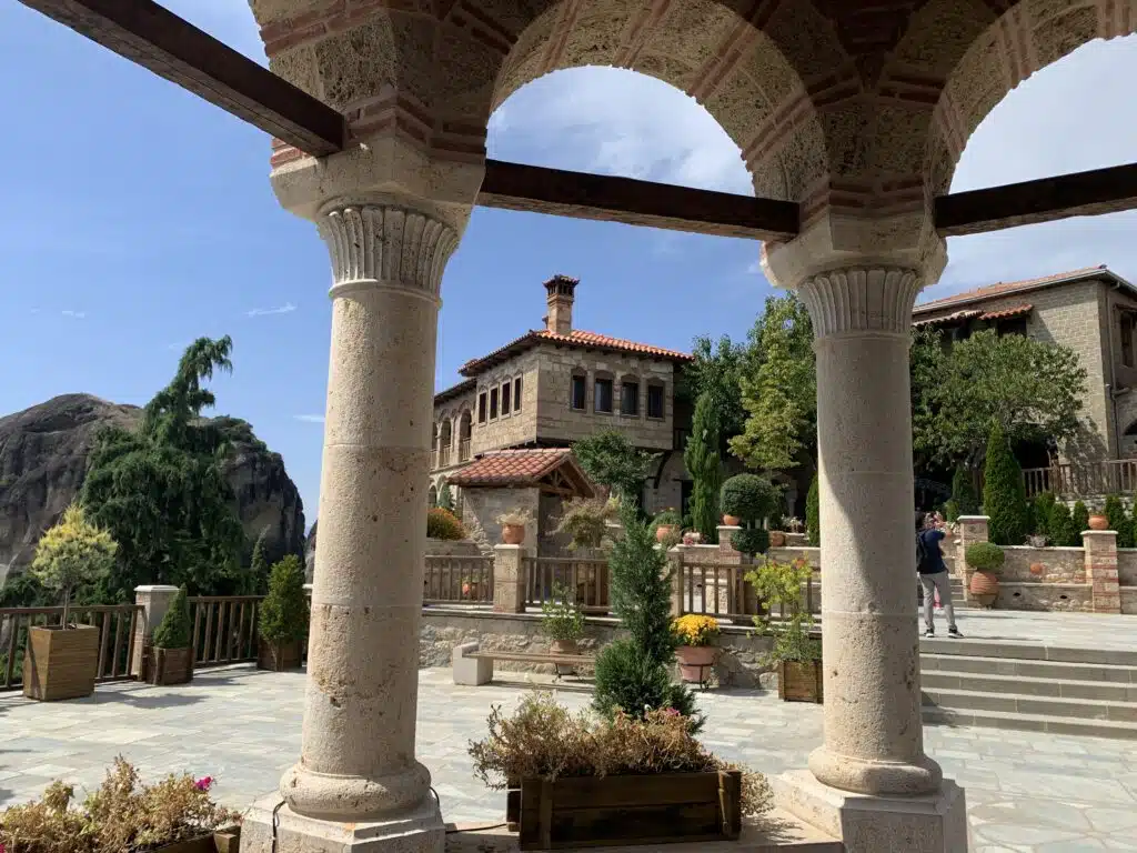 ⁨Kastraki⁩, Météores Grèce, l'un des monastères visitables - Augustin Remond | Creative Commons BY-NC-SA