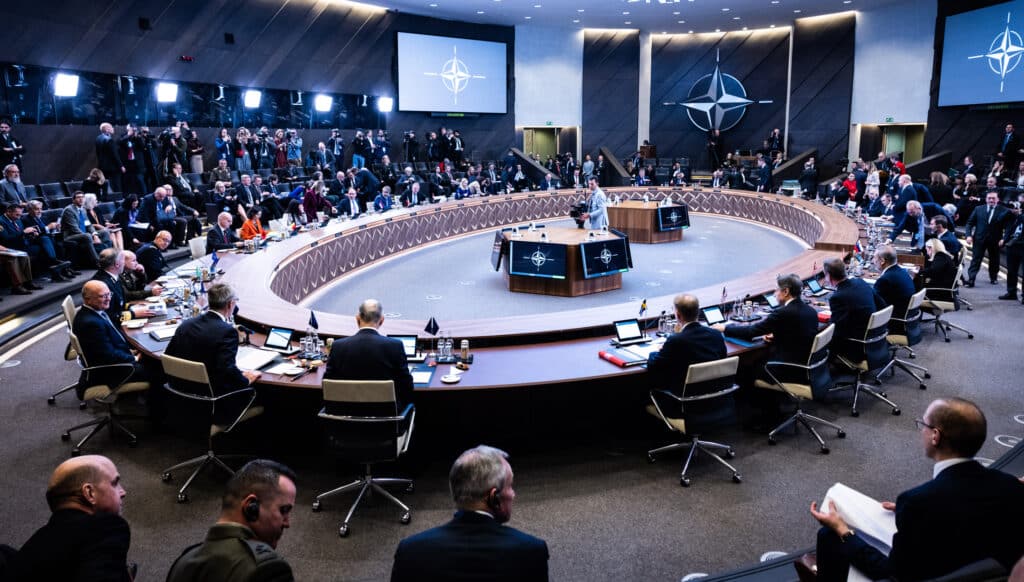 Réunion des ministres des affaires étrangères membres de l'OTAN à Bruxelles le 28 novembre 2023 | Creative Commons BY 2.0