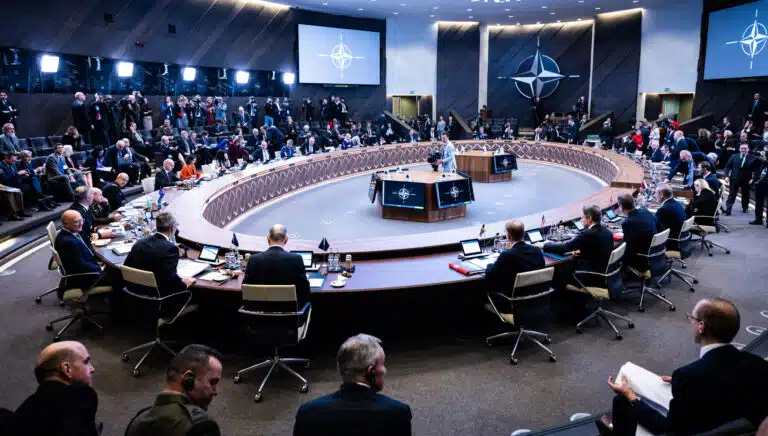 Réunion des ministres des Affaires étrangères membres de l’OTAN à Bruxelles le 28 novembre 2023 | Creative Commons BY 2.0