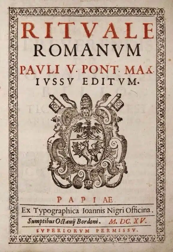 17 juin 1614 : IVème centenaire du Rituale Romanum de Paul V - Schola Sainte Cecile