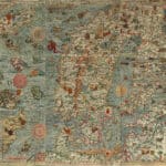 Carte marine et la description des terres septentrionales, de leurs merveilles, tracee avec diligence a Venise en l'an 1539 - Olaus Magnus | Domaine Public