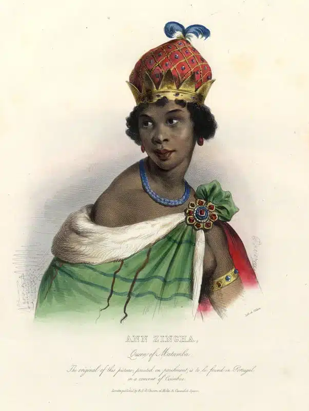 Portrait de la reine Njinga - Achille Devéria | Domaine public