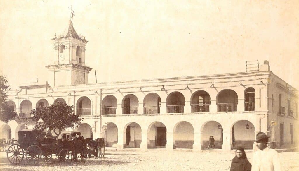 Cabildo de Salta en 1890 - Auteur inconnu | Domaine public