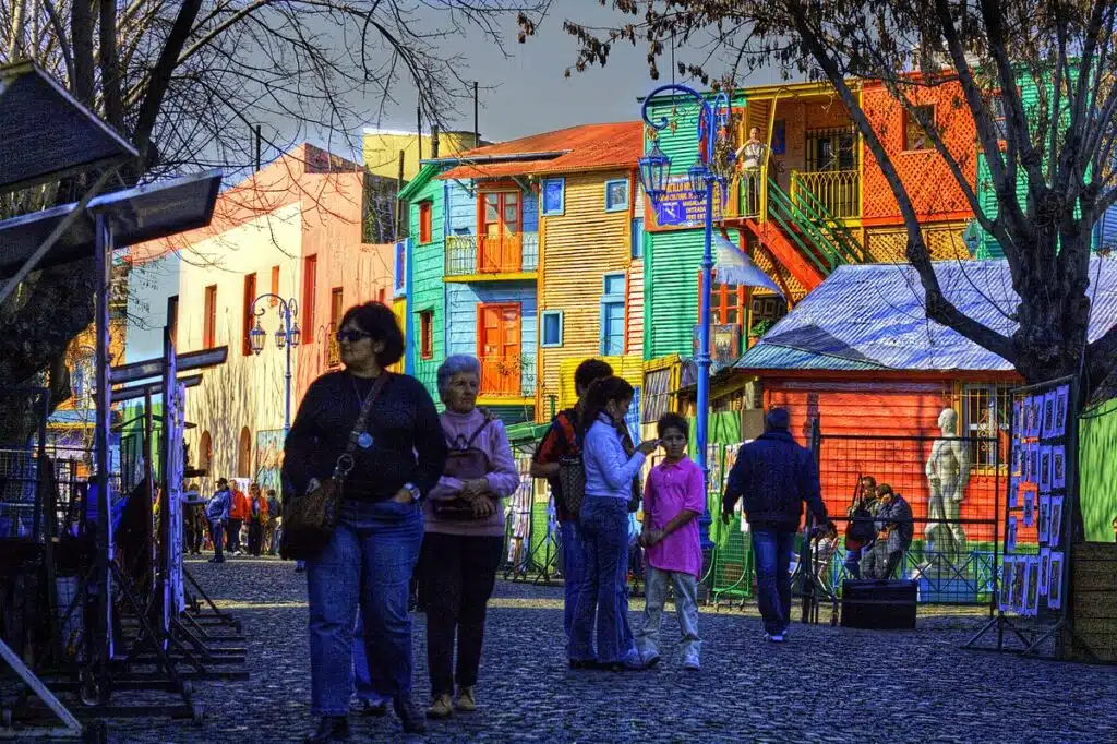 Maisons typiques quartier de la Boca - Luis Argerich [pseudo Wikipédia] | Creatives Commons BY 2.0 Deed