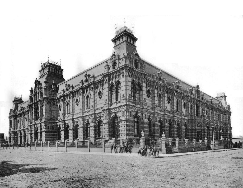 Palais des eaux Courantes en 1890 - Auteur inconnu | Domaine public