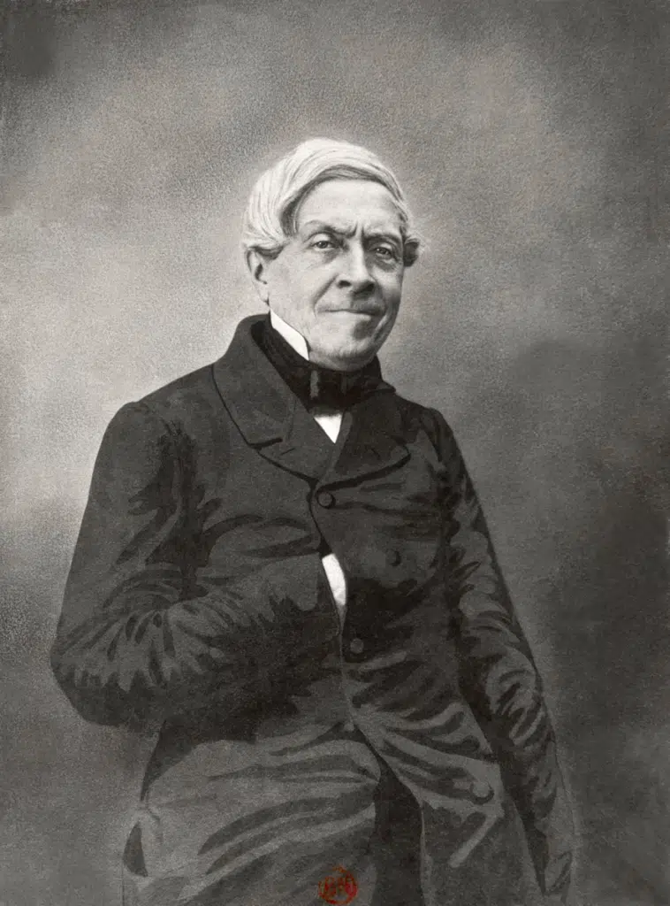 Photographie de Jules Michelet par Félix Tournachon, entre 1890 et 1905 - Bibliothèque nationale de France I Domaine public