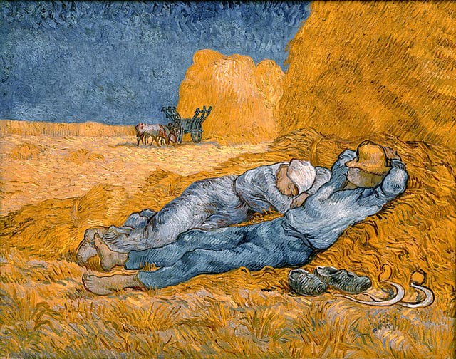 La Méridienne – Vincent van Gogh | Domaine public