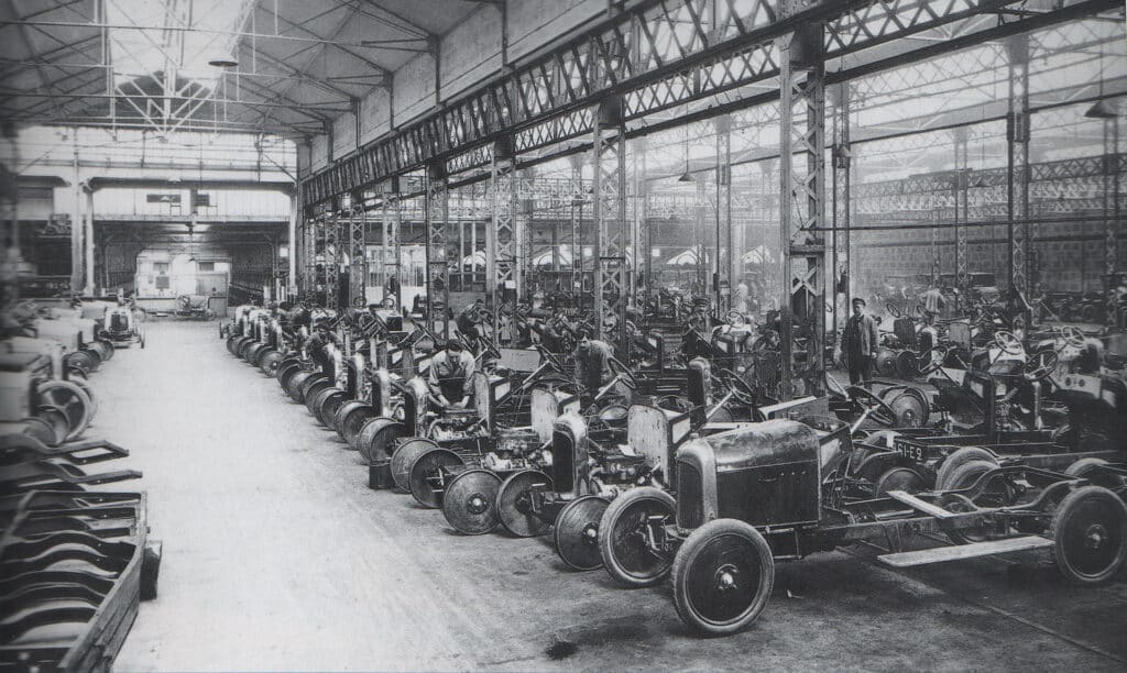 Chaîne de production de la Citroën Type A - Anonyme  | Domaine public