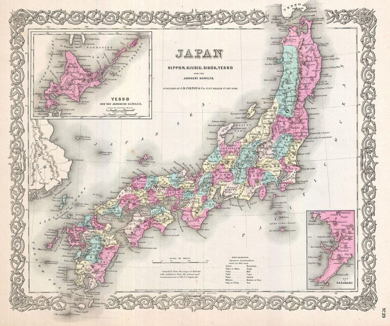 Japon - J.H Colton (1800-1893) | Domaine public