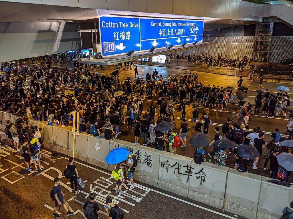 Manifestation à Hong Kong - Studio Incendo | CC BY 2.0