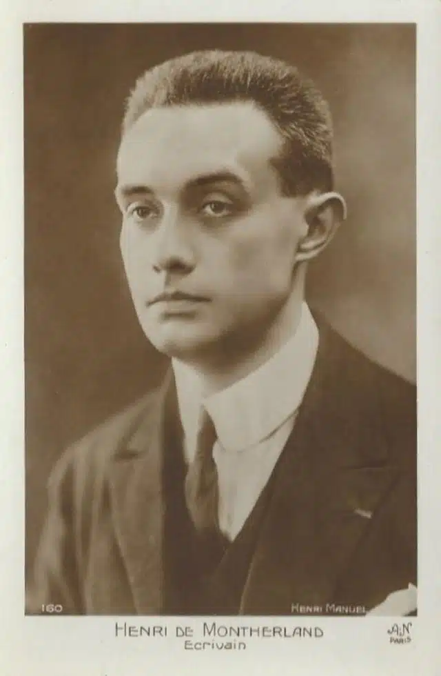 Photographie de Henri de Montherlant par Henri Manuel avant 1947 | Domaine public